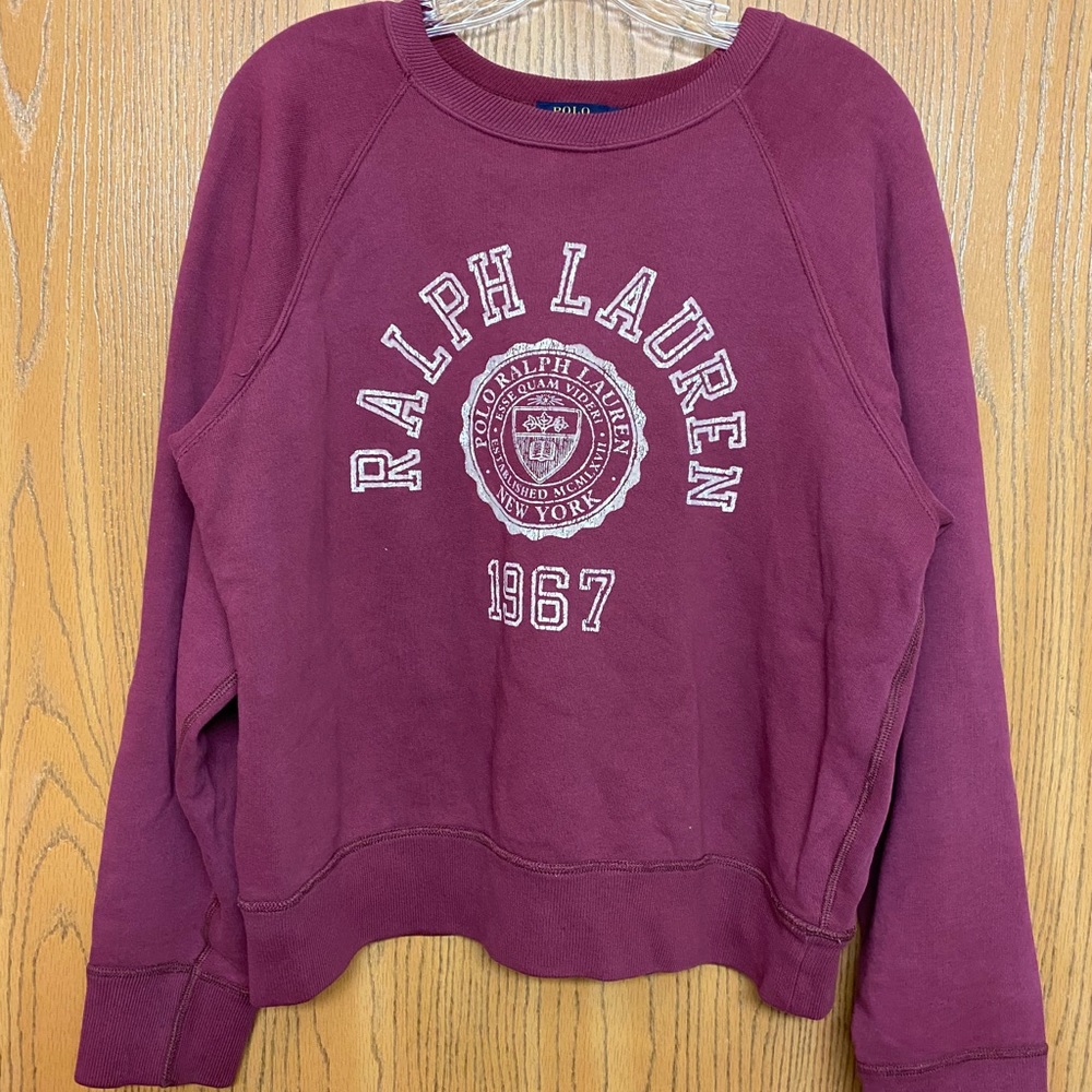 Ralph Lauren Red Crewneck